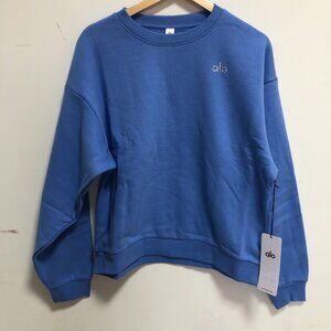 ALO Yoga Navy Blue Sweatshirt